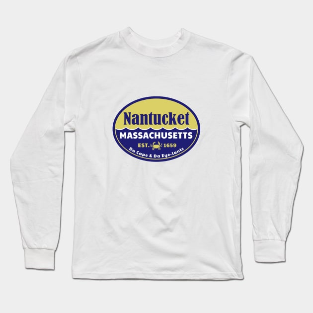 Nantucket Massachusetts MA Long Sleeve T-Shirt by DD2019